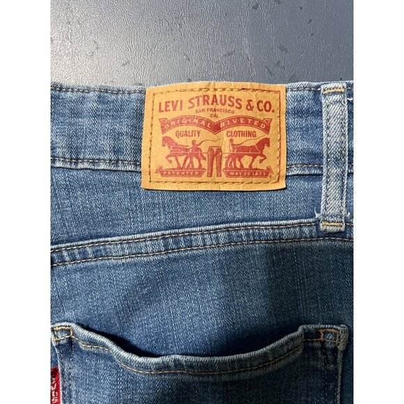 Levi  Strauss & Co. 721 High Rise Skinny Jeans Womens Size 27 Medium‎ Wash - Picture 4 of 11